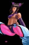 Han Juri kick by Darkness33