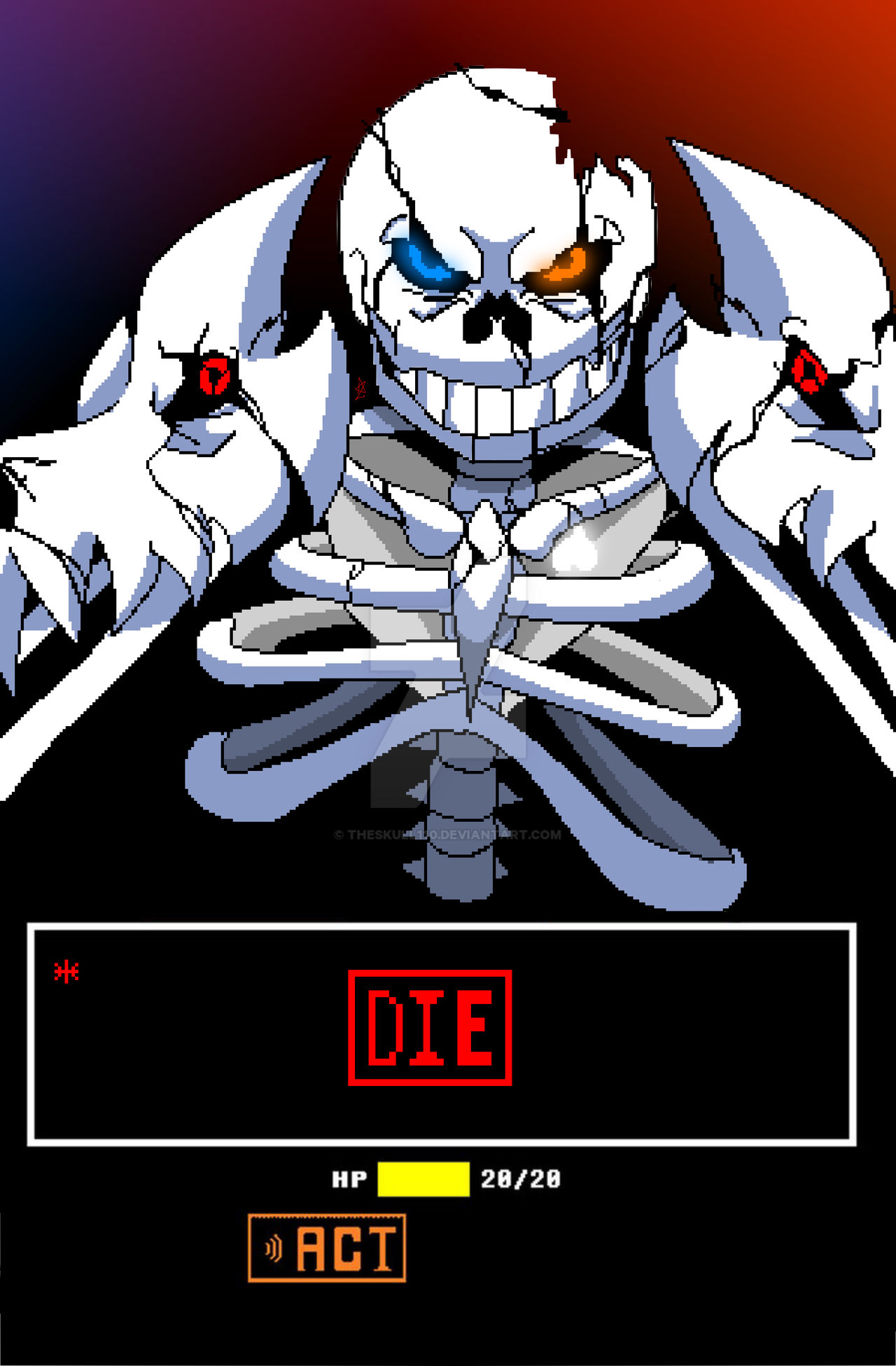 Ultra sans by theskull110 on DeviantArt