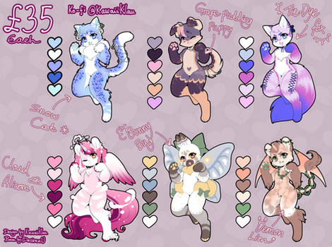 Furry Adopts Batch #1