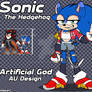 Sonic the hedgehog (AU ref sheet)