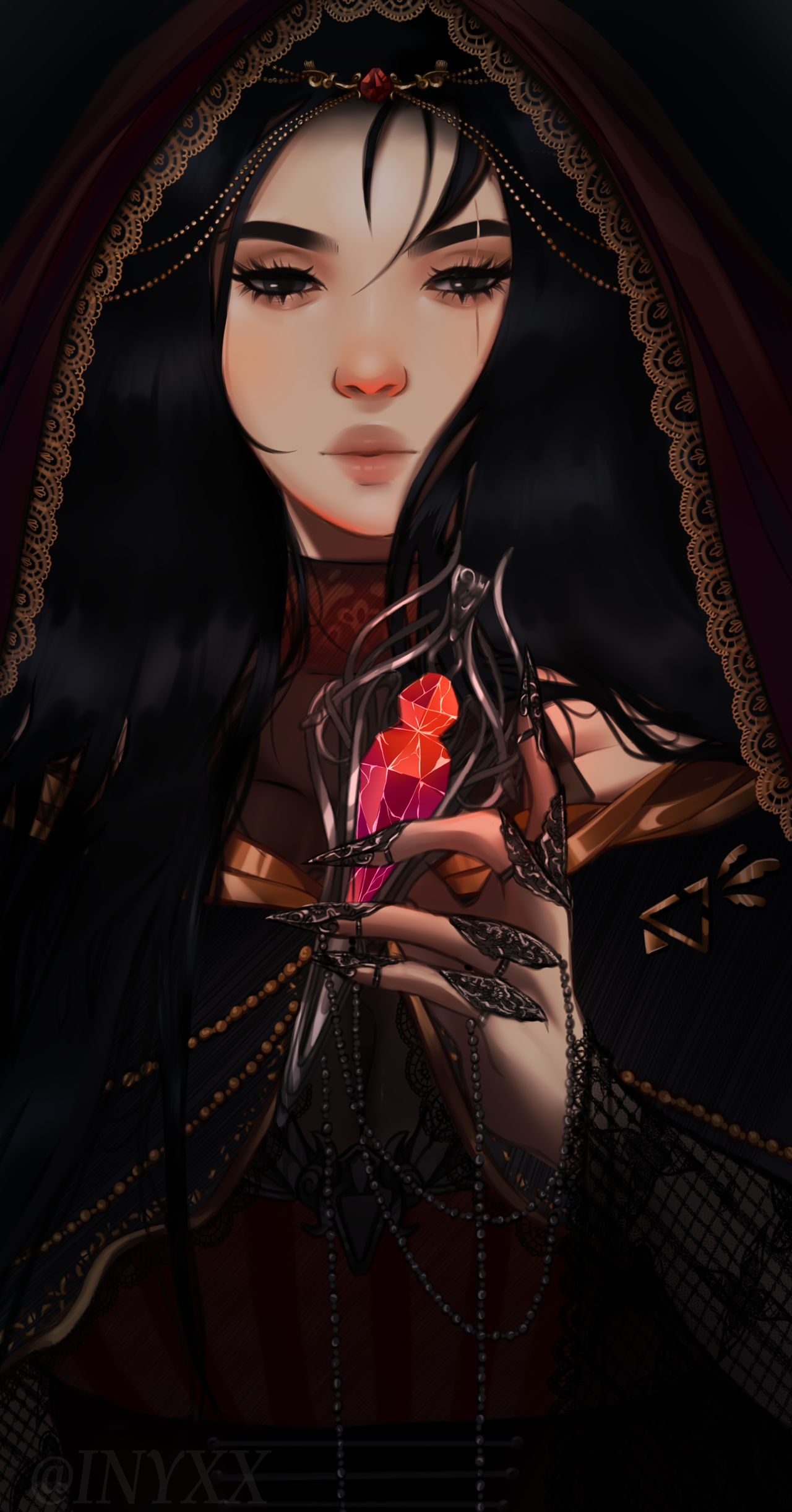 raiko's crystal by xDEMONIXX on DeviantArt