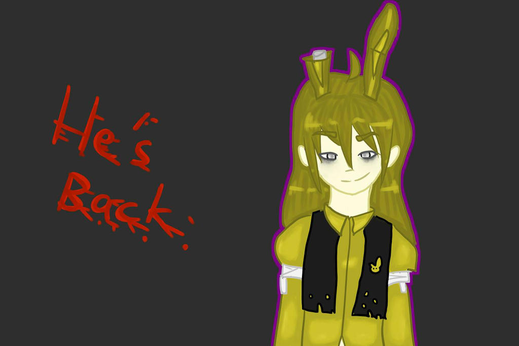 Springtrap Human Human springtrap by MelissaGrf on DeviantArt