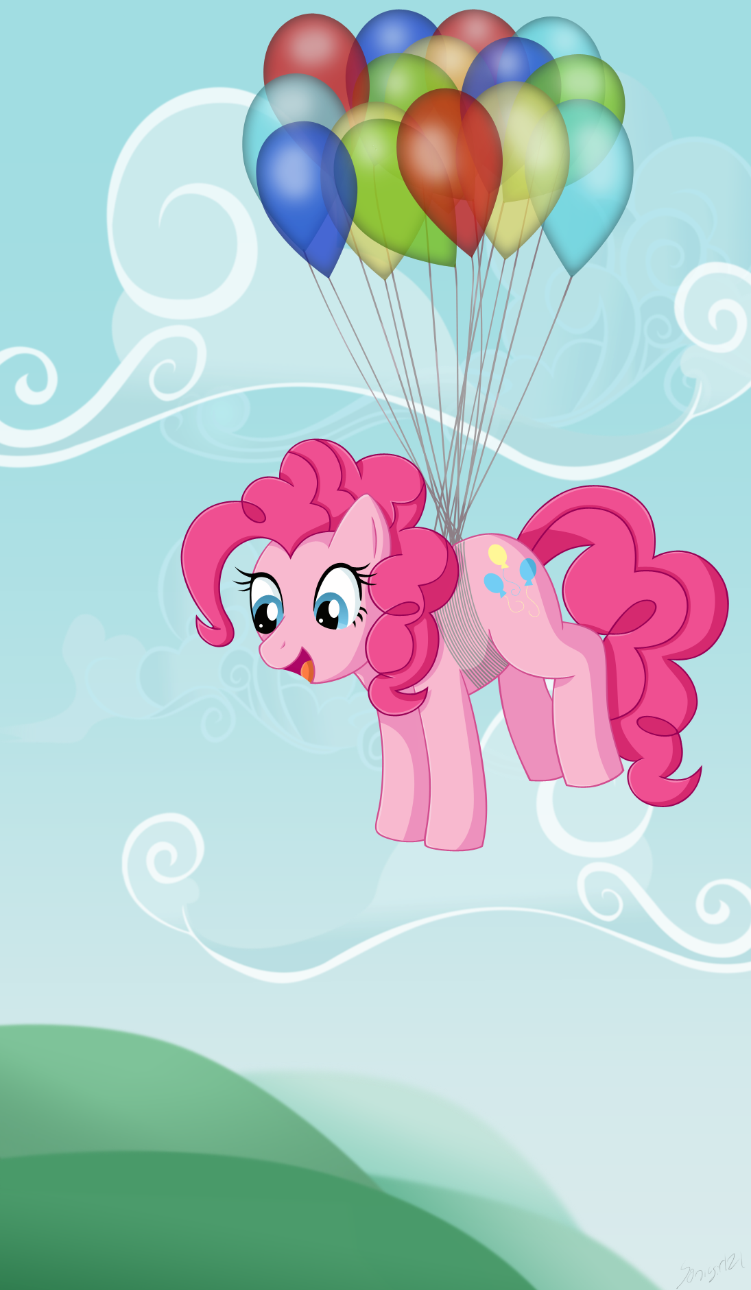 Flight of the Pinkie Pie