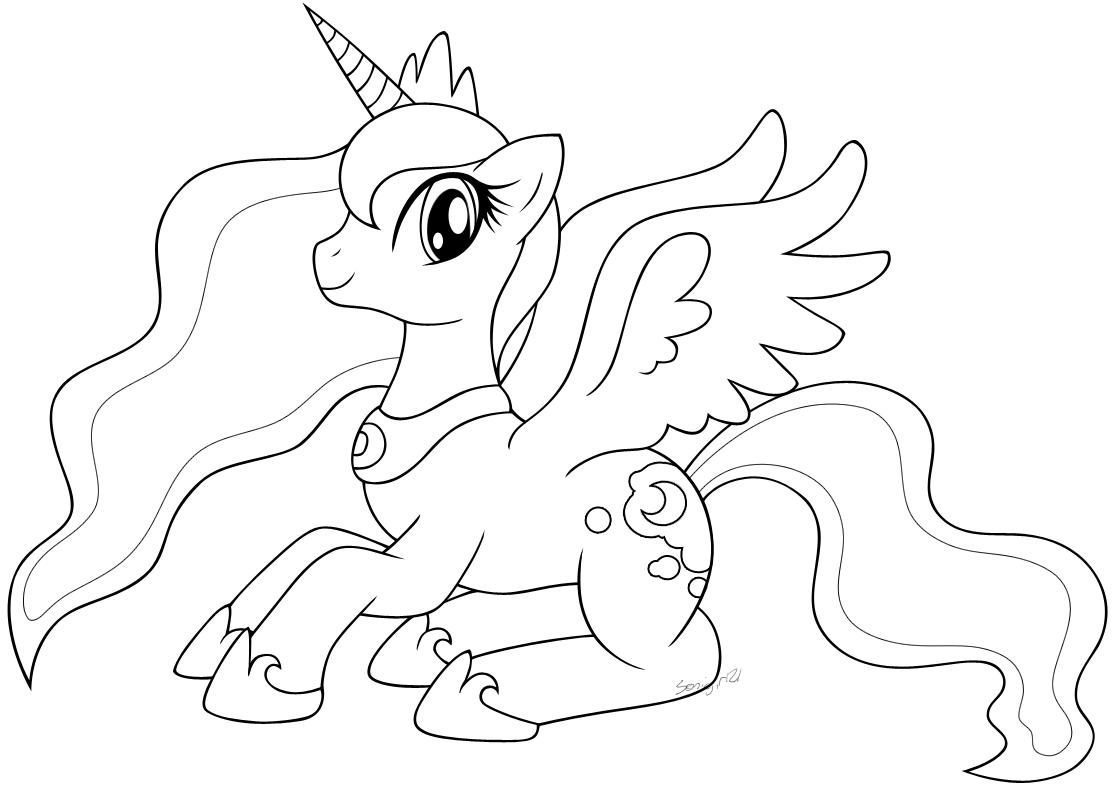 Inked Older Luna