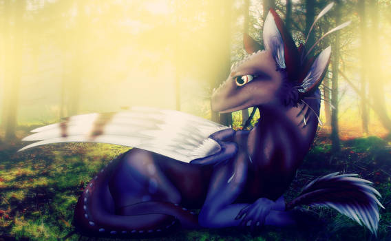 Forest Dragon- Fauna