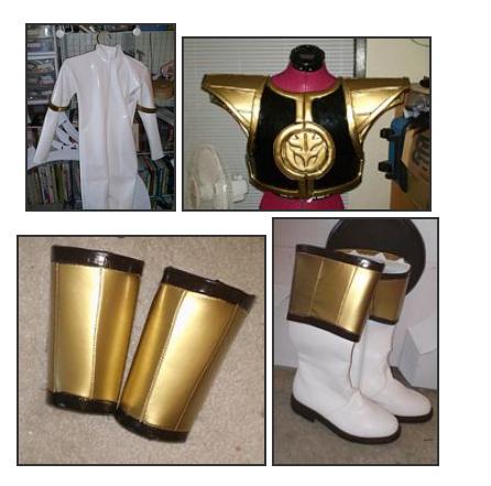 White Ranger Cosplay