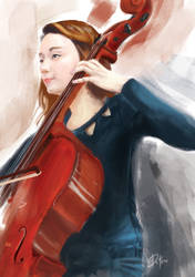 Cello Lady