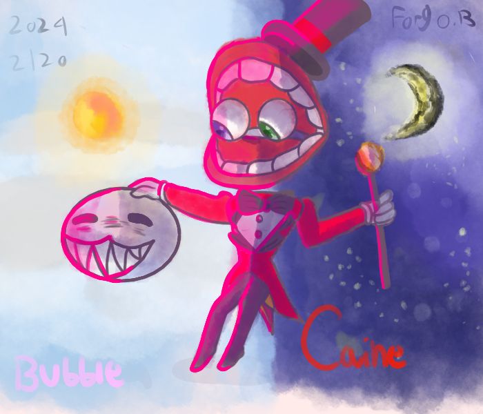 CAine And BUbble TADC Fanart By SkittleTheForg On DeviantArt caine-and-bubble-tadc-fanart-by-skittletheforg-on-deviantart