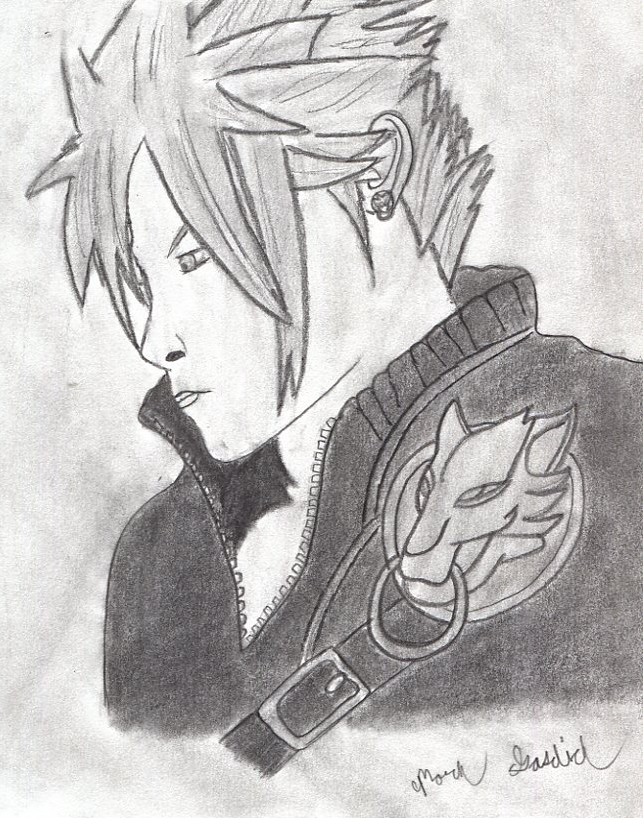 Cloud Strife (drawing 2)