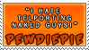 Teleporting Naked Guys by VAL0VE