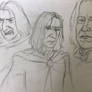 Book/Movie Snape Doodles