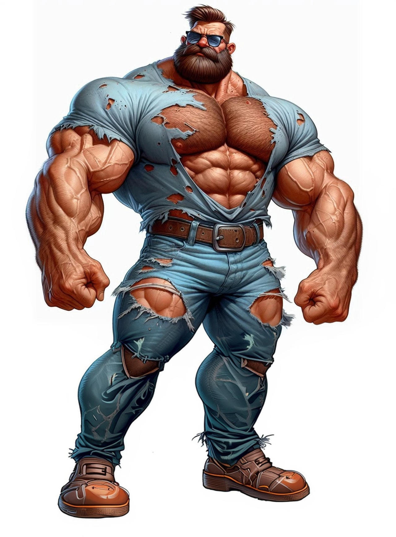 Aggressive Ripped Totally ripped by Blathering on DeviantArt