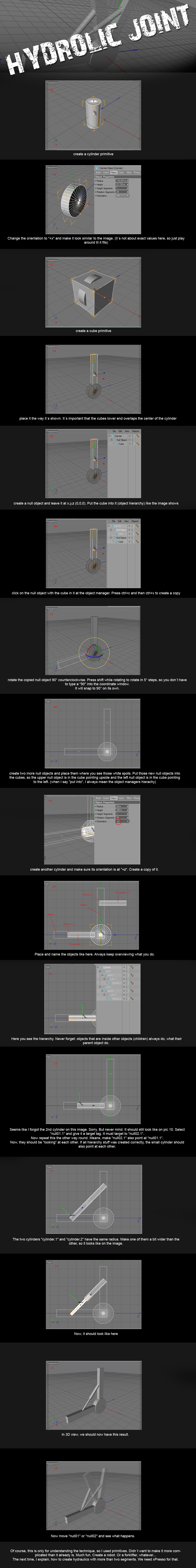 C4Dtut: Hydraulic joint