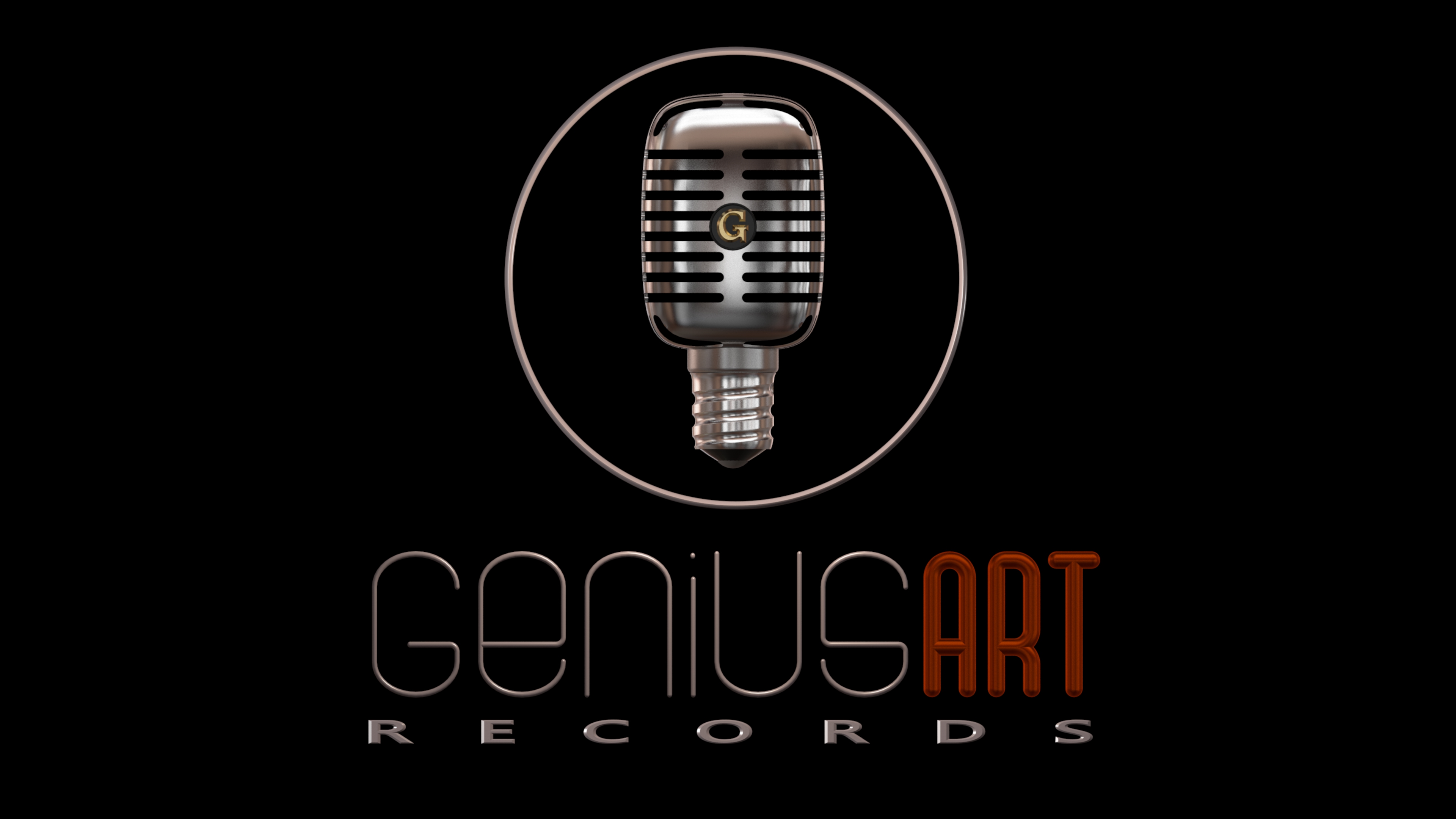 geniusART records Logo 4