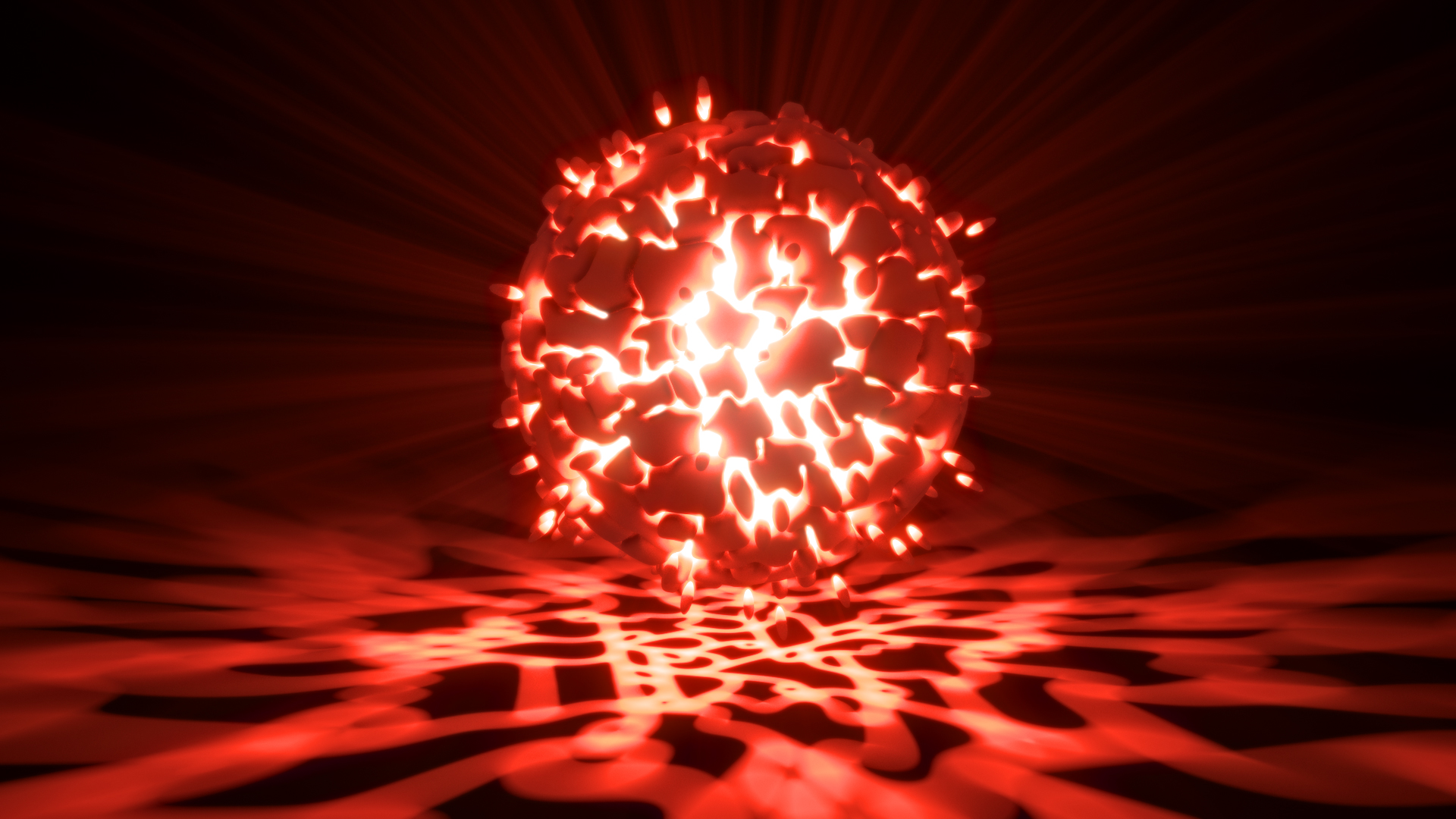 Metaball Explosion Red Remix