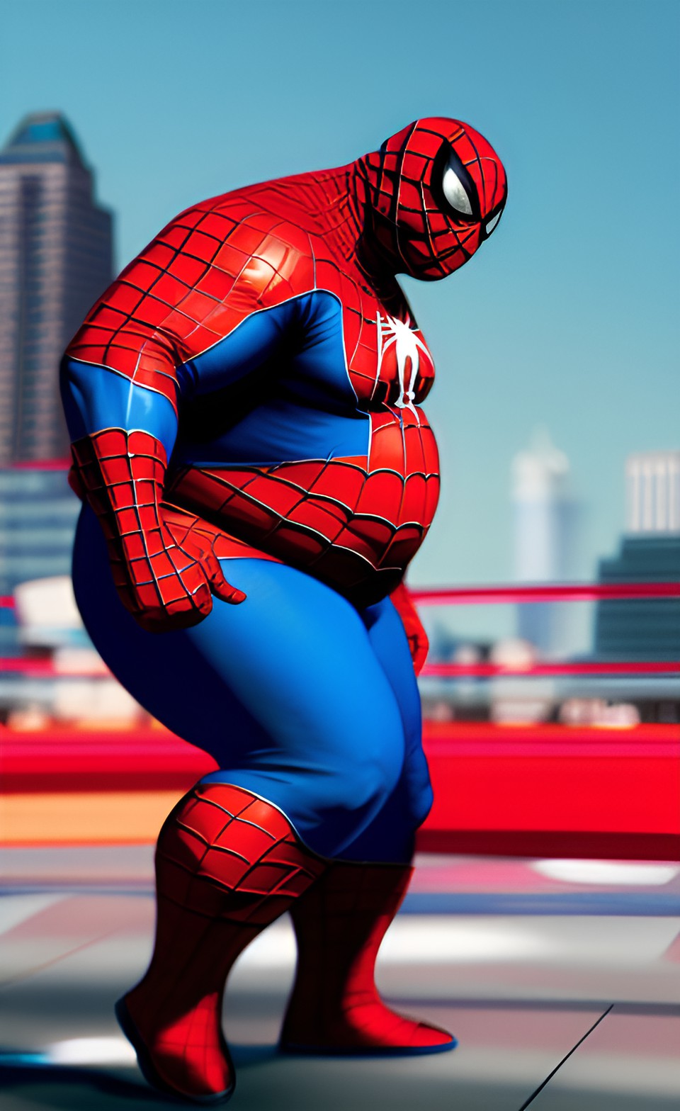 Fat Spiderman 2 By GrowingGuyy On DeviantArt fat-spiderman-2-by-growingguyy-on-deviantart
