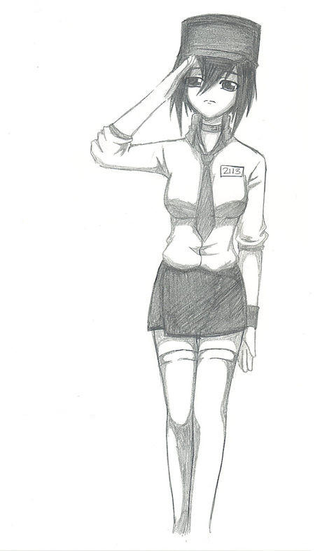 army loli girl - Desenho de y_kimyukih - Gartic