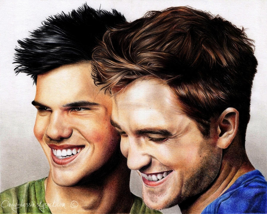 Taylor Lautner and Robert Pattinson