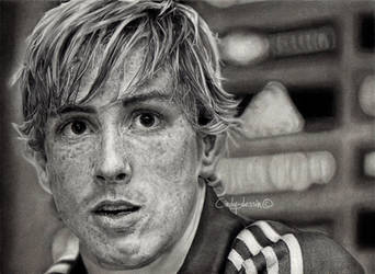 Fernando Torres by cindy-drawings