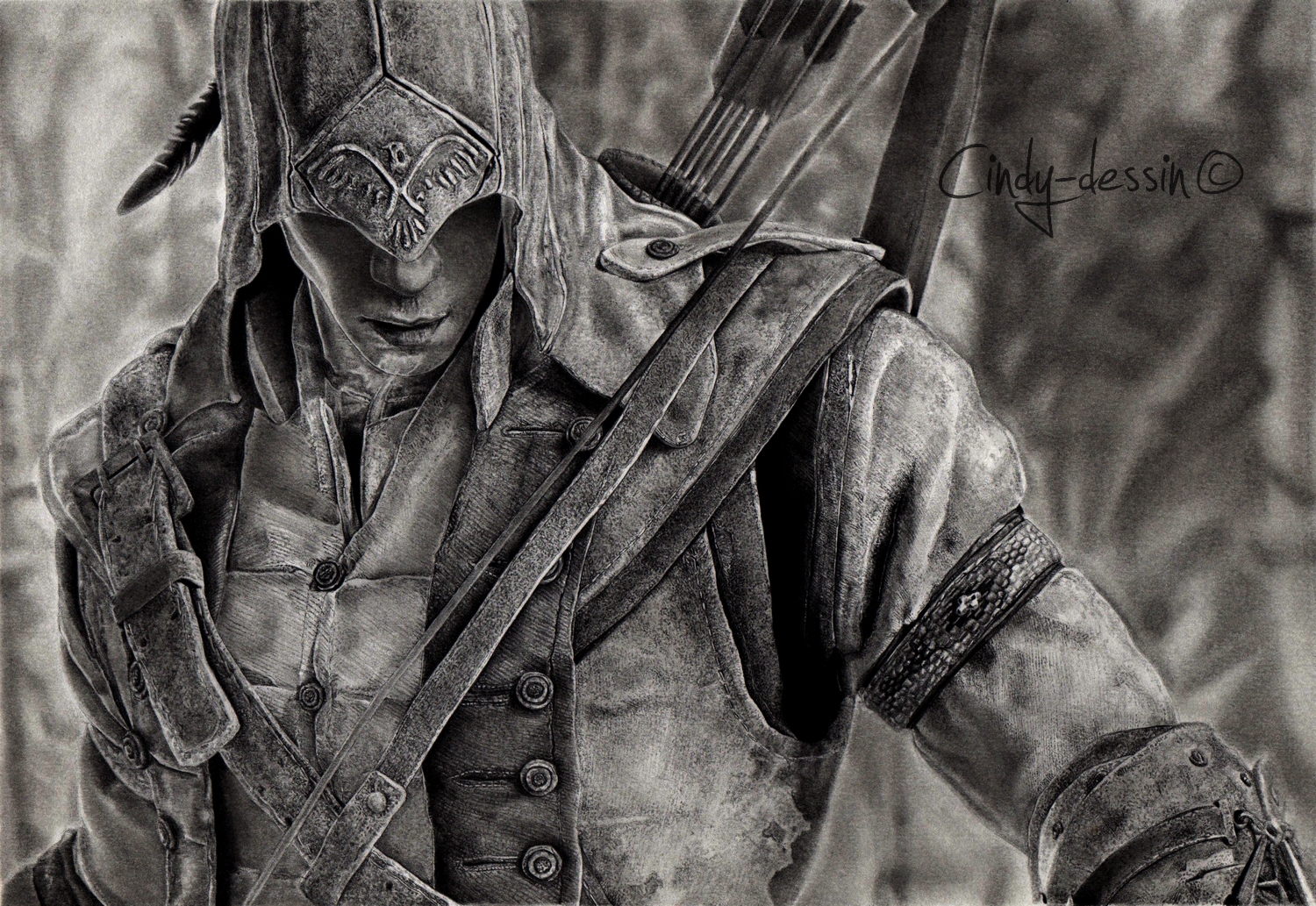 Assassin's Creed III - Ratonhnhake:ton by cindy-drawings on DeviantArt