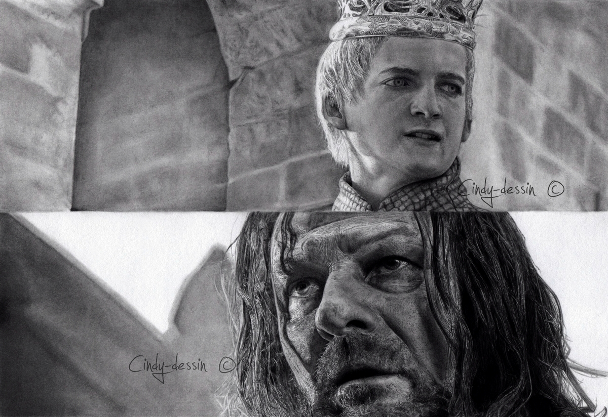 Joffrey BARATHEON, Eddard STARK from GoT