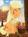Applejack Fall Harvest by TheDarkTercio