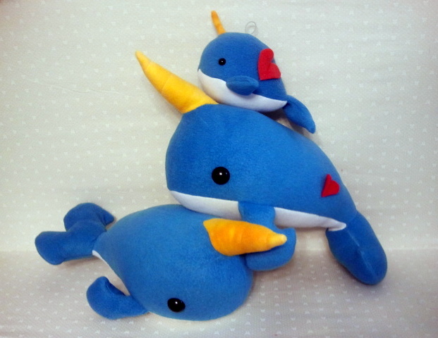 Golden Blue Narwhals