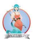 Sagittarius by AshDayArt