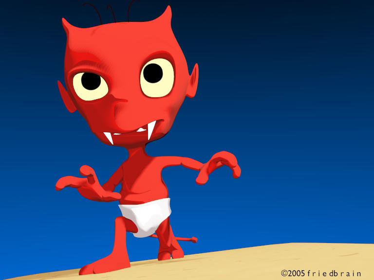 Baby Demon by friedbrain on DeviantArt