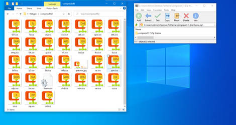 CompressMU 7-Zip theme