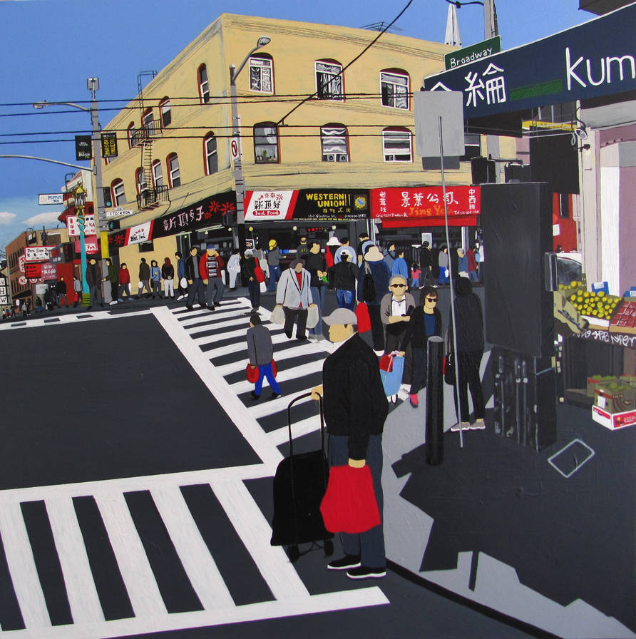 Stockton and Broadway, China Town, San Francisco by GerardoGomez Stockton and Broadway, China Town, San Francisco by GerardoGomez