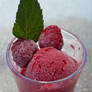 Raspberry Earl Grey Ice Cream