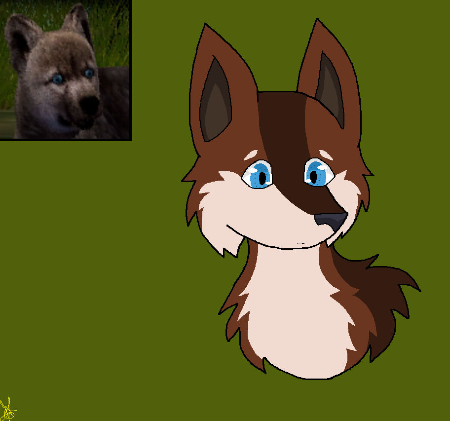 Cursed Pup - Drawn by peacherweasel on DeviantArt