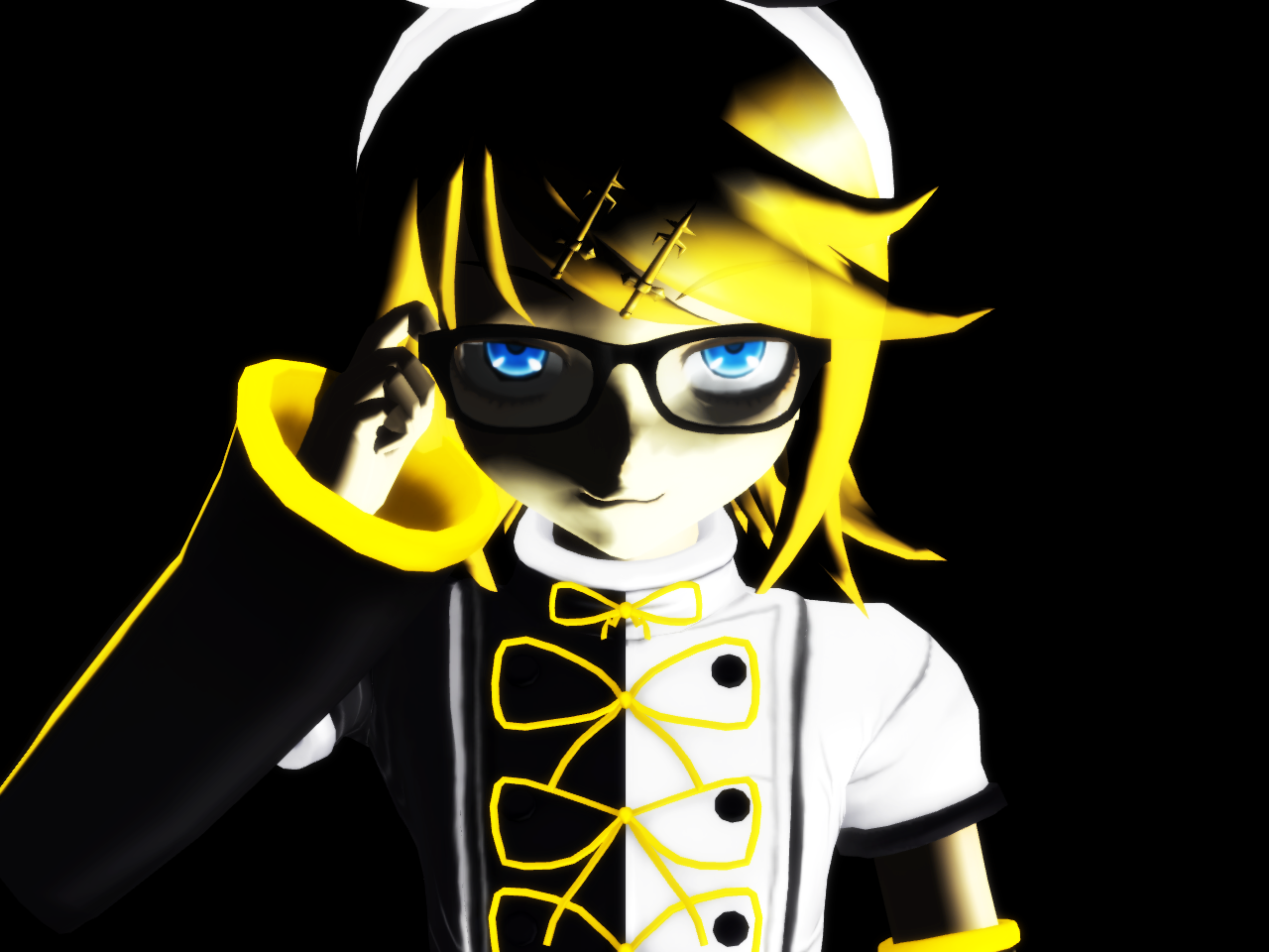 _MMD_ Dark ISAO Rin