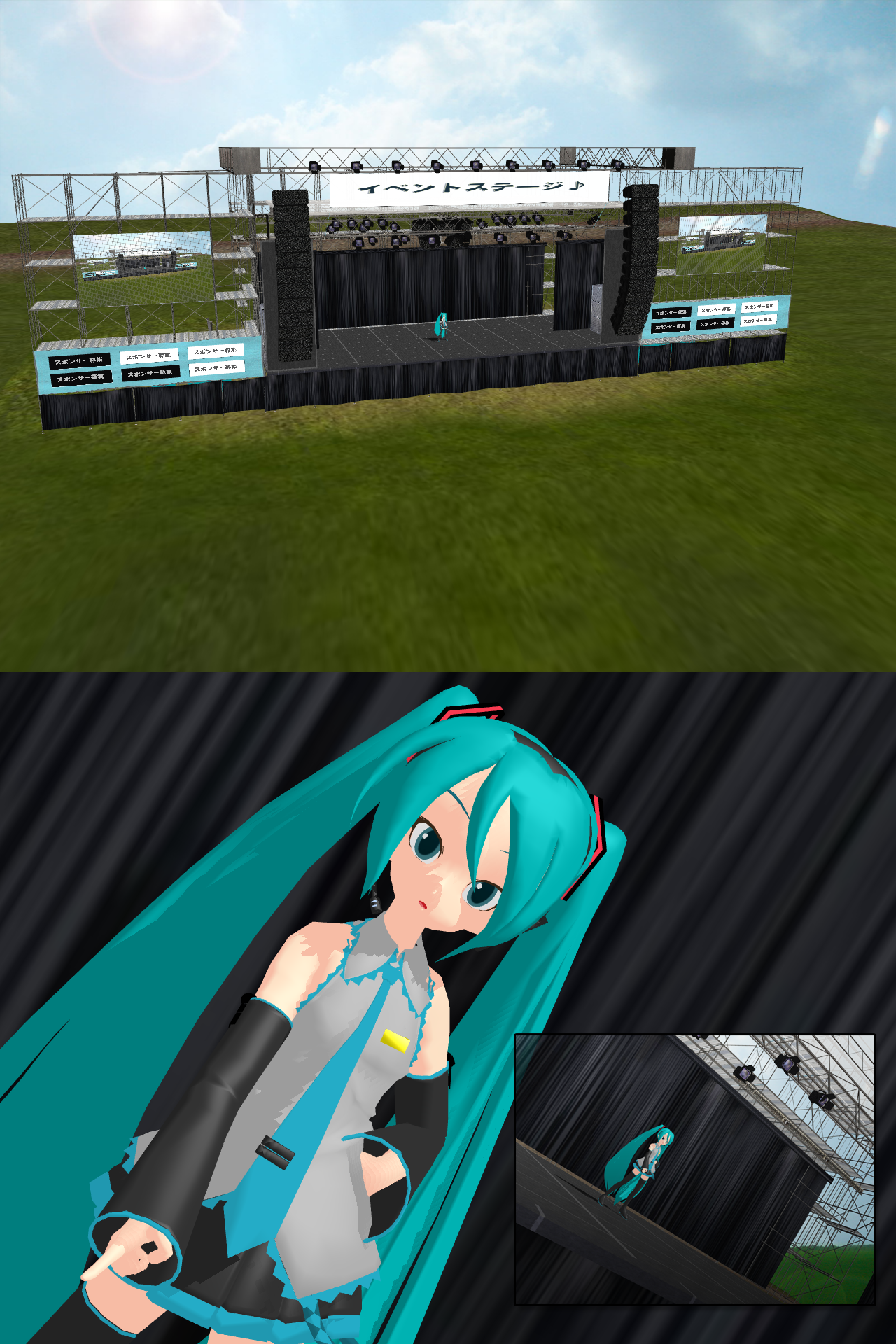 Concert Mmd _MMD_ Event stage _DL_ by xXHIMRXx on DeviantArt