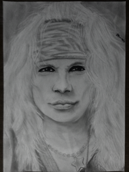 Michael Starr [Steel Panther] - Drawing