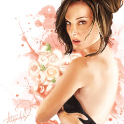 Natalie Portman Digital Portrait