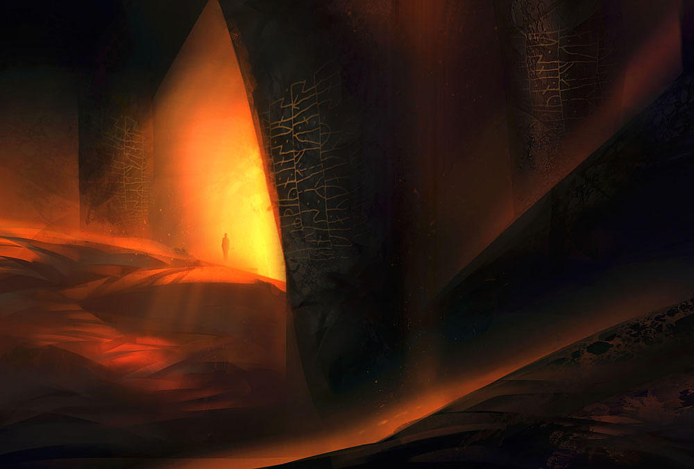 Desert Cave by Nele-Diel