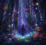 Dark Mushroom Forest