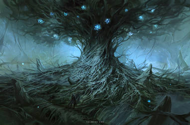Ancient Tree by Nele-Diel
