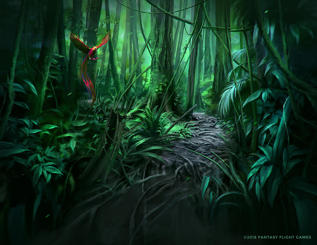 Jungle Path by Nele-Diel on DeviantArt