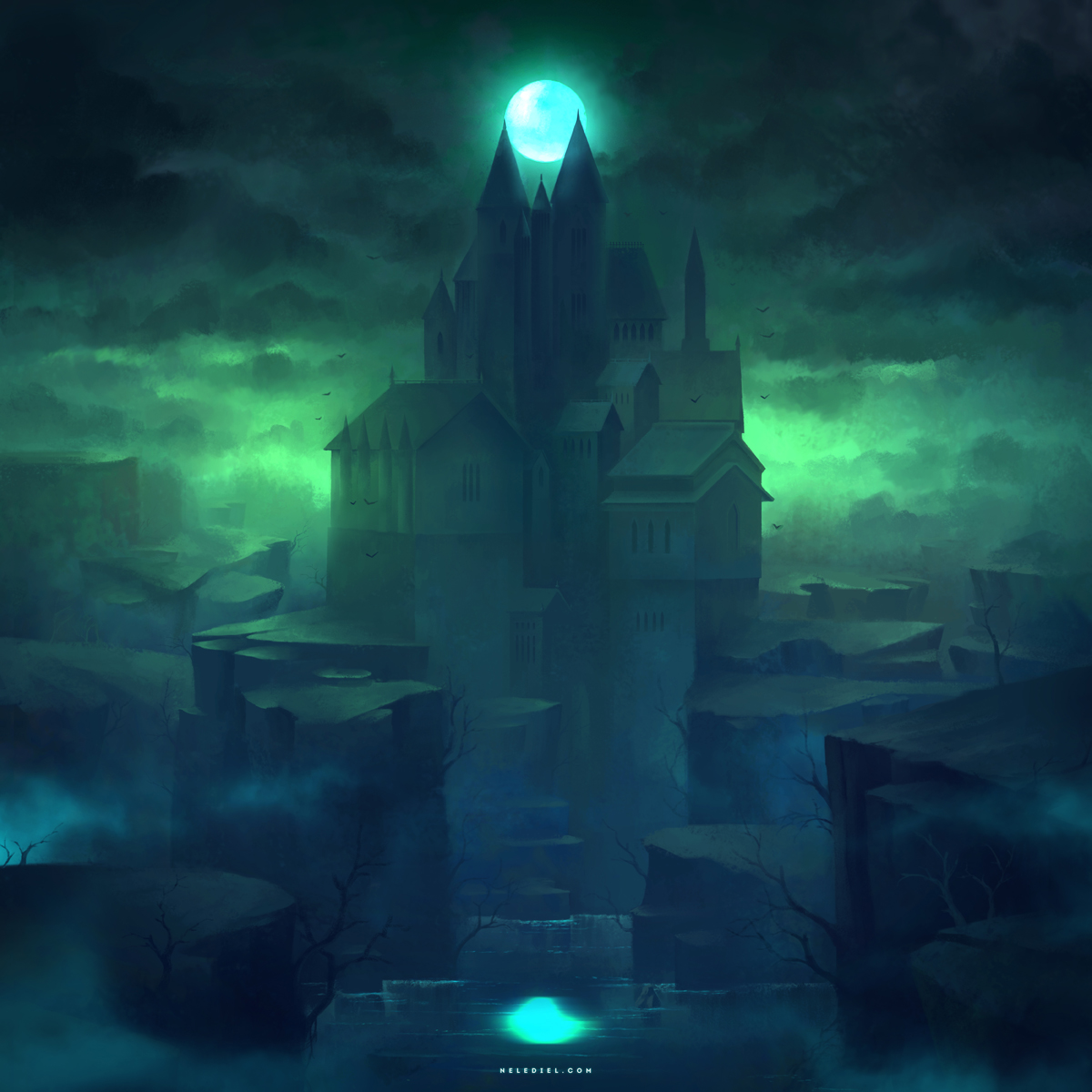 Shadow Castle by Nele-Diel