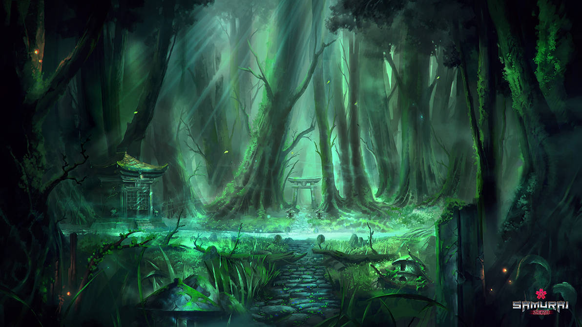 Forest Shrine by Nele-Diel Forest Shrine by Nele-Diel