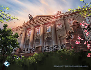 Arkham Horror Card Illustration Palacio Errzuriz