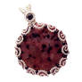 Dark Pink Kiwi Jasper Pendant