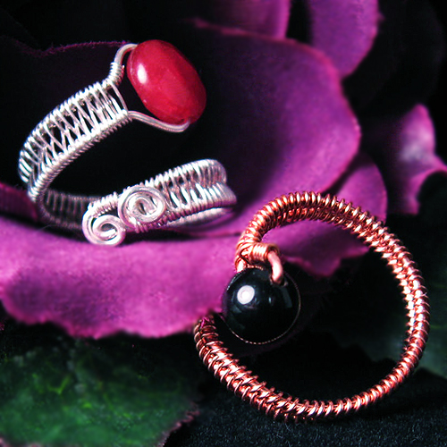 Woven Wire Adjustable Ring