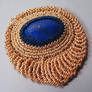 Lapis and Gold Seed Beads