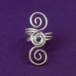 Triple Spiral Ear Cuff