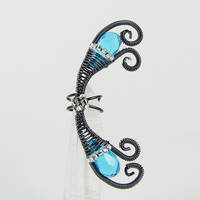 Aqua Fairy Ear Cuff