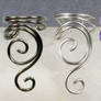 Swirly Ear Cuffs - Colors